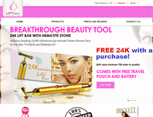 Tablet Screenshot of lift-care.com